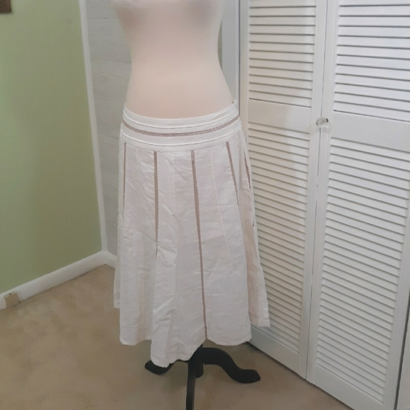 JohnPaulRichard Dresses & Skirts - John paul richard linen blend skirt sz 8 *5